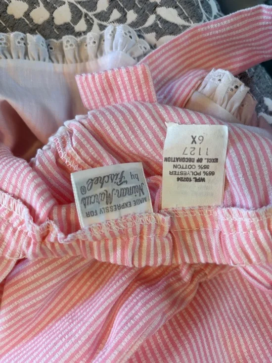 Vintage 1980’s Fischel for Neiman Marcus romper - size 6x - Picture 3 of 3